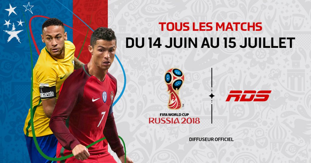 Coupe du Monde de la FIFA 2018 – Suivez toute l’action sur VMediaTV