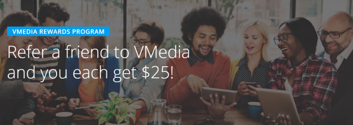 Join VMedia Rewards Program