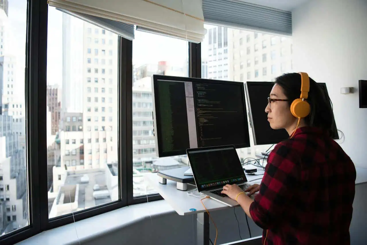 A person working from their apartment image