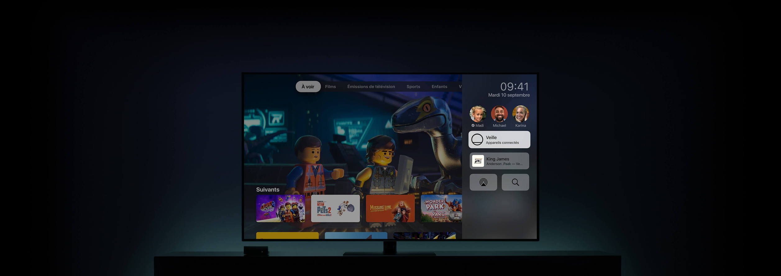 Le Film LEGO 2 est disponible dans l’app Apple TV.